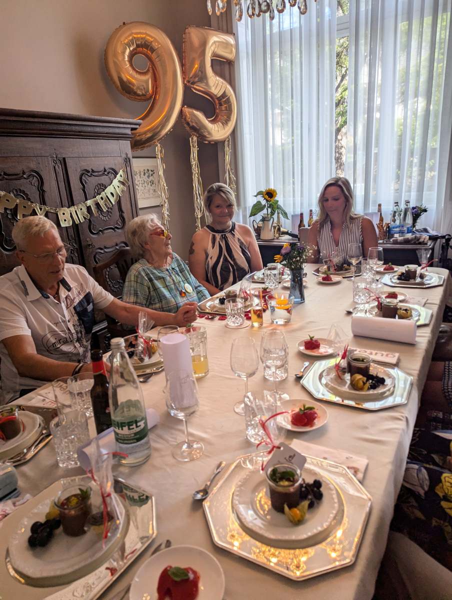95. Geburtstagsfeier mit Privatkoch Ferylicious