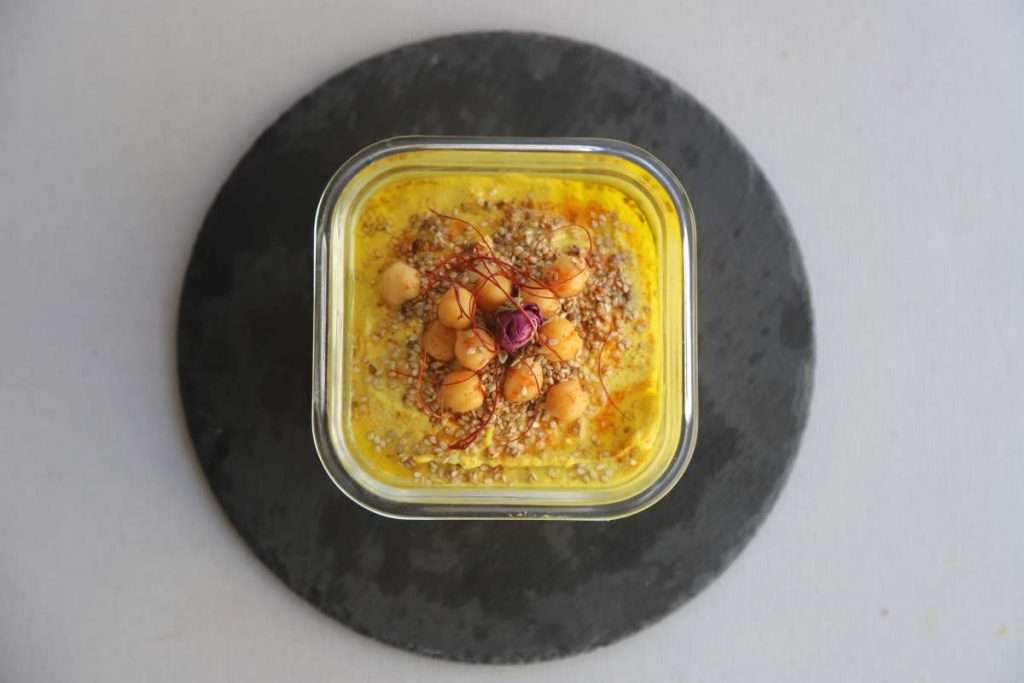 Selbstgemachter Hummus