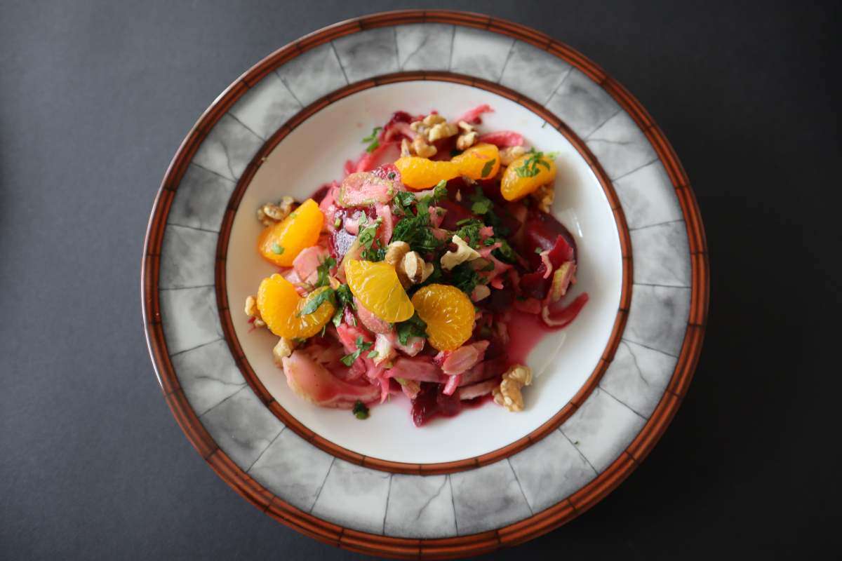 Rote-Bete-Fenchel-Carpaccio
